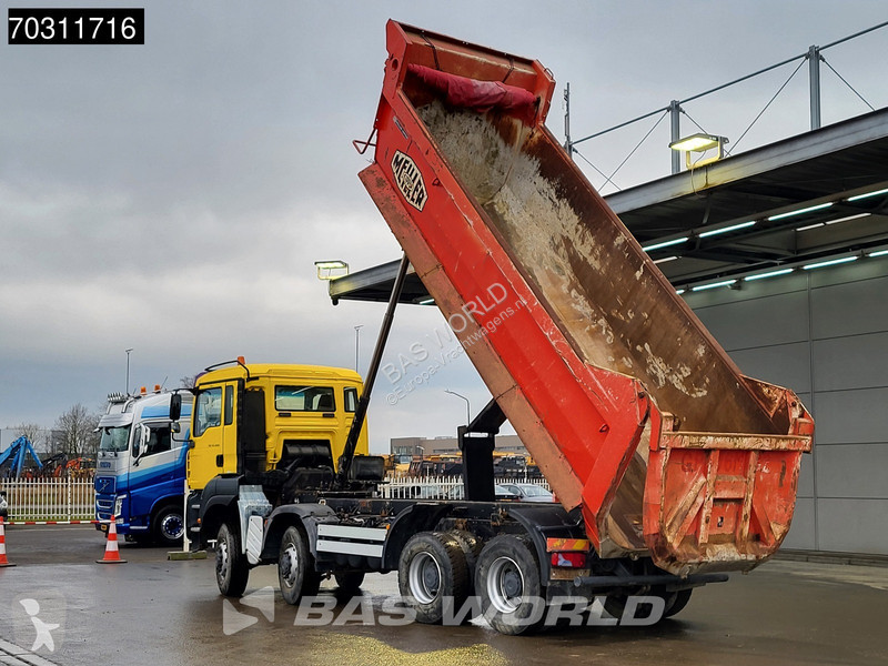 MAN 41.440  8X8 8x8 18m3 Meiller tipper...