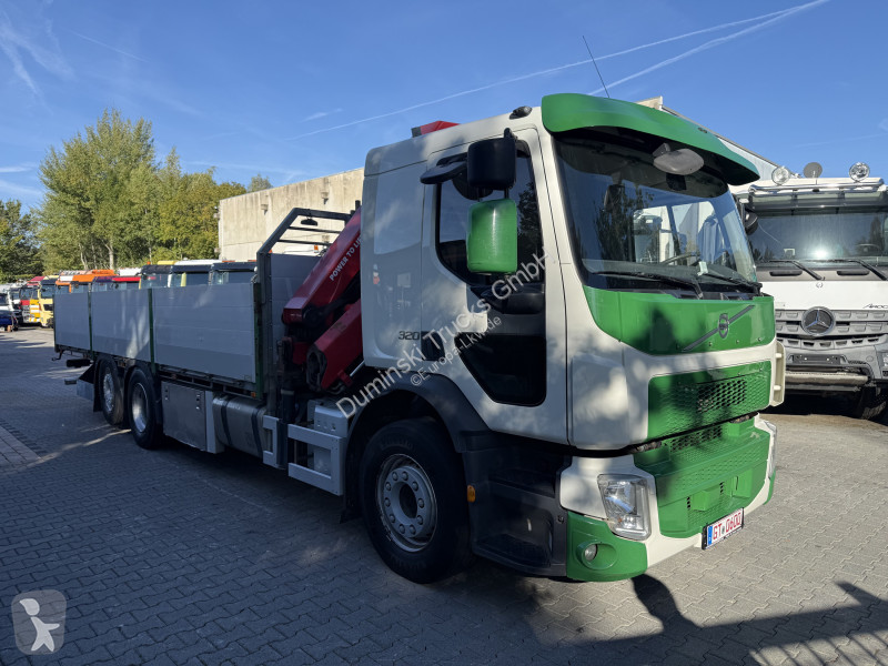 Teherautó Volvo FE320 6X2 HMF 1620 K5 bis 18.50...