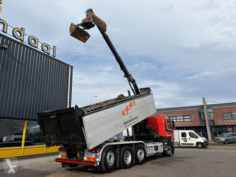 Kamion Volvo 420 + HMF 1643 Z2---2X EXT. +...