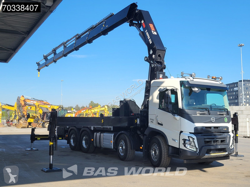 Kamion Volvo 500 8X4 NEW! HIAB X-HIPRO 658 E-6...