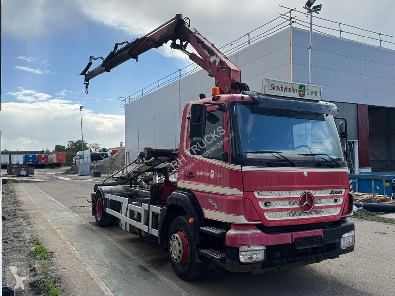 Mercedes AXOR 1829 4X2 + HMF 1560K4 + CABLELIFT...