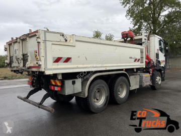 Renault two-way side tipper truck