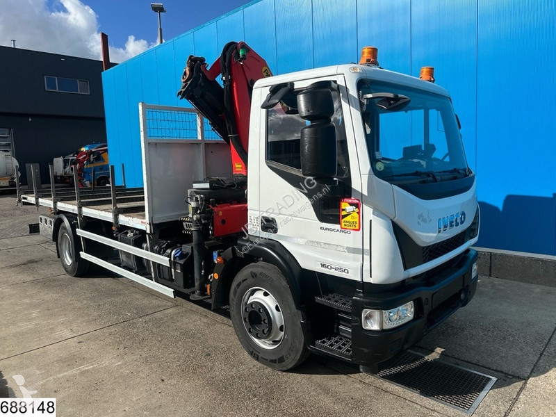 Iveco 160-250 EURO 6, bladvering, Palfinger truck