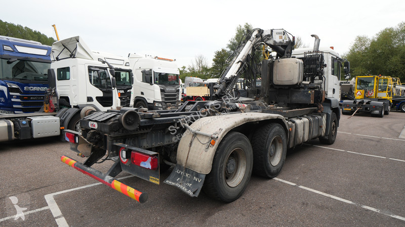 Kamion MAN 33.360 6x4 HOOKARM WITH KENNIS CRANE...