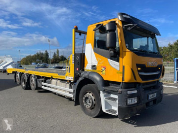Iveco heavy equipment transport truck