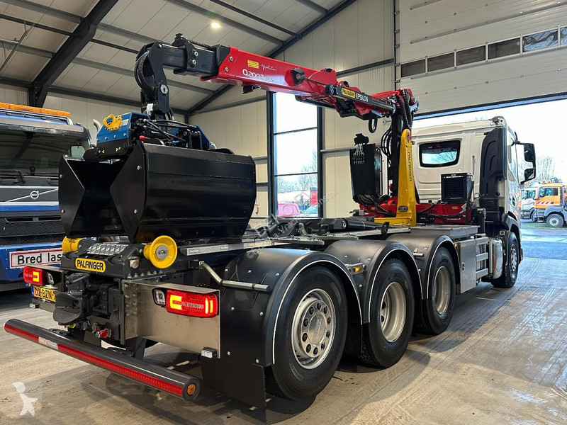 DAF 480 8x4 TRIPLE Palfinger Z crane/Remote...