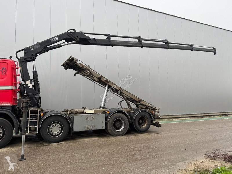 Lastbil Scania R560 8X2 + HIAB 166E 4 HIPRO +...