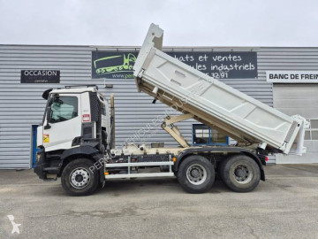 Renault two-way side tipper truck