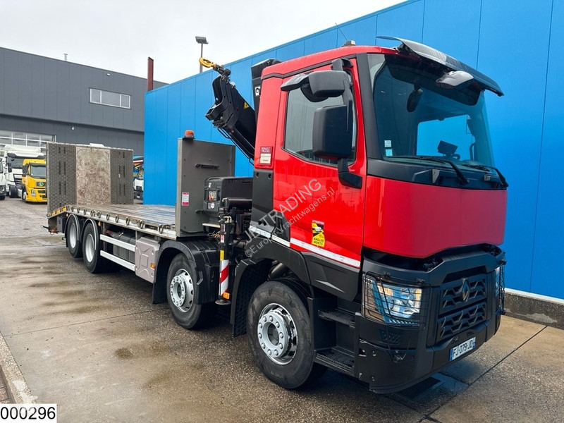 Lastbil Renault C 380 8x2, EURO 6, HIAB, Remote