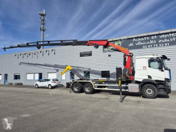 Renault hook arm system truck