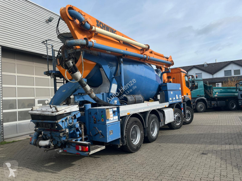 Béton Mercedes Arocs 3240 B 8x4 Pumi Schwing...