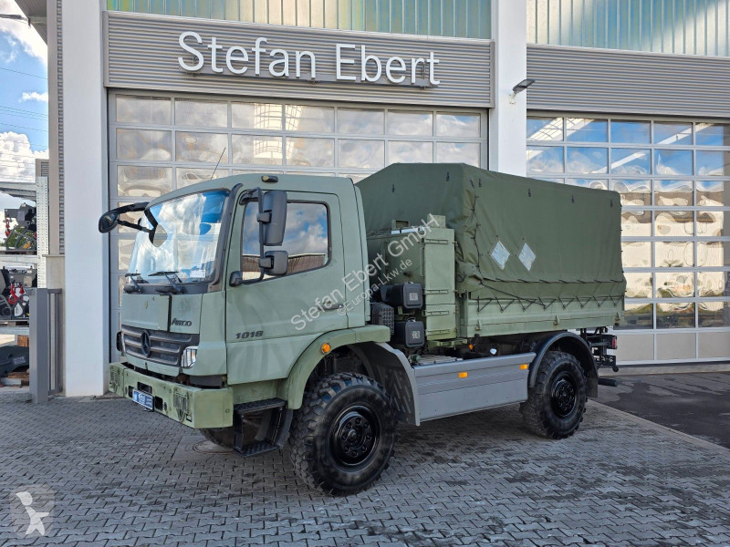 شاحنة Mercedes 1018 A 4x4 Pritsche Plane
