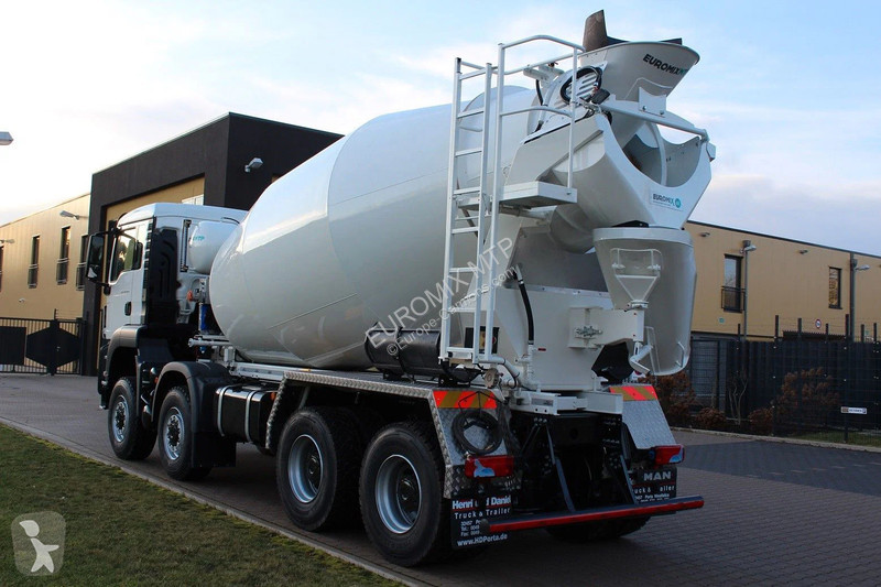 Béton MAN MAN  37.480 BB 8x8 EuromixMTP EM 10 L
