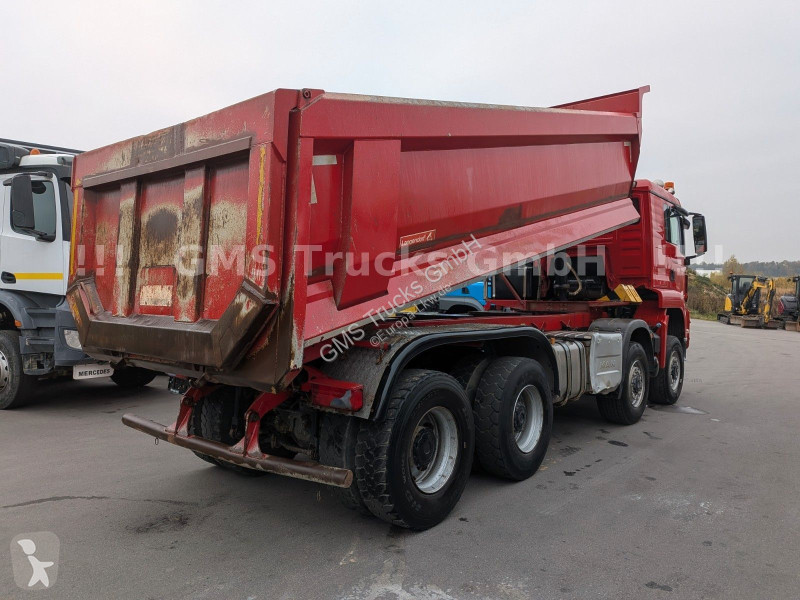 MAN 35.500 / 8X6 / 18 Kubik Mulde / MOTOR NEU...