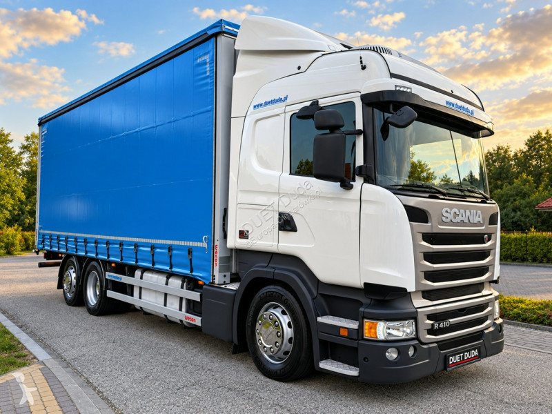 Kamion Scania R410 bez EGR Zabudowa Wecon...