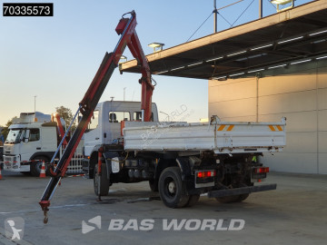 Mercedes three-way side tipper truck