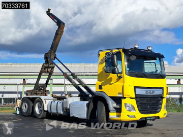 DAF CF 400 6X2 HIAB XR21S59 Lift+steering axle Automatic ACC Euro 6 truck