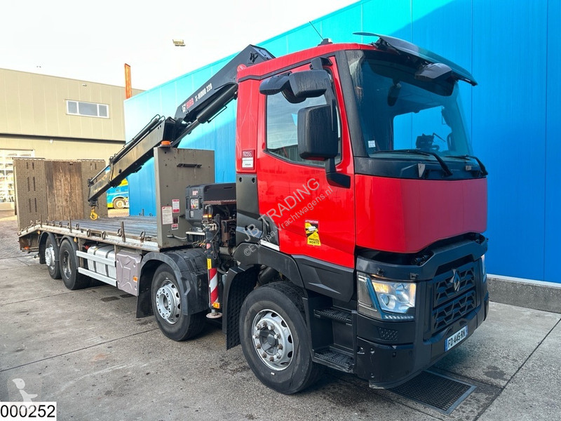Lastbil Renault C 380 8x2 EURO 6, Fassi, Remote