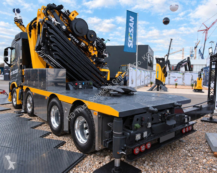 Lastbil Volvo 540  540 8x4 EFFER 2055 9S + JIB...