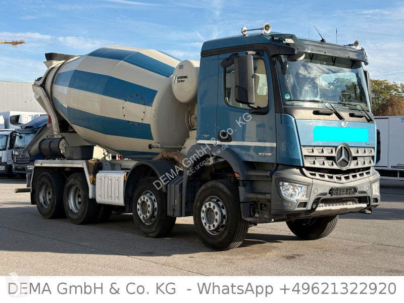 Kamion Mercedes 3236*8x4*E6c*Klima*Stetter 9m³*