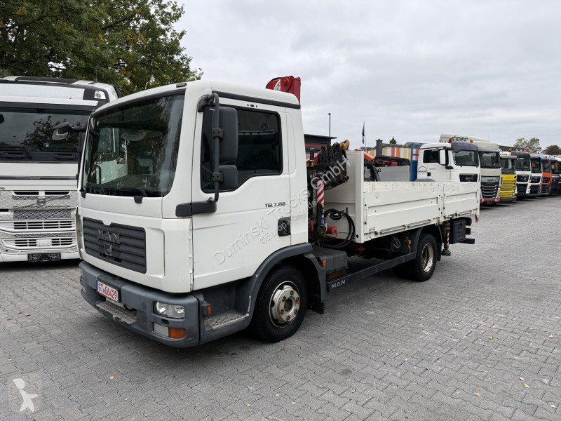 Kamion MAN TGL 7.150 Kran Ferrari 561 bis 15 Meter