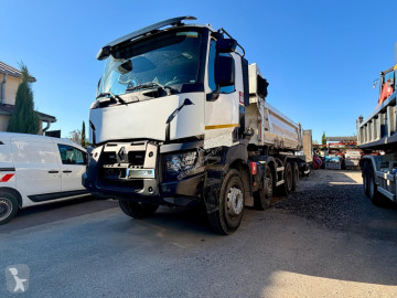 Renault two-way side tipper truck