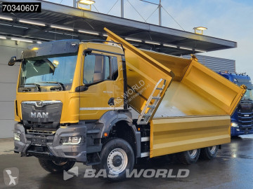 New MAN three-way side tipper truck