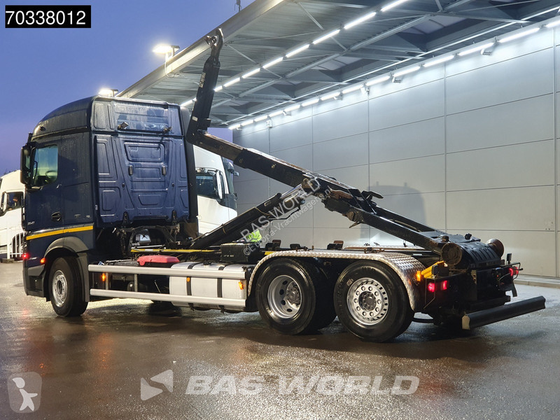 Mercedes 2542 6X2 HIAB XR21S59 containersystem...