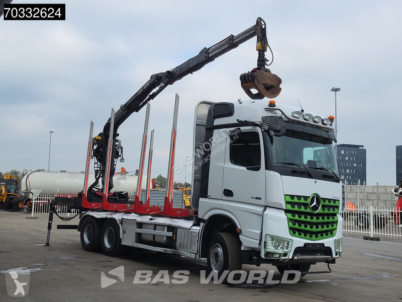 Kamion Mercedes 3363 6X4 Kesla 2117ZT Crane...