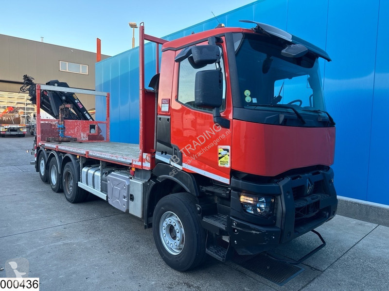 Renault C 430 8x4, EURO 6, Retarder, Hiab,...