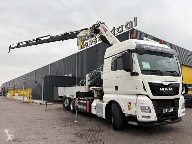 شاحنة MAN TGX + FASSI F 455 A---6X EXT. +...