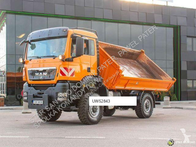 Kamion MAN TGS 4x4 Meiller three-way tipper