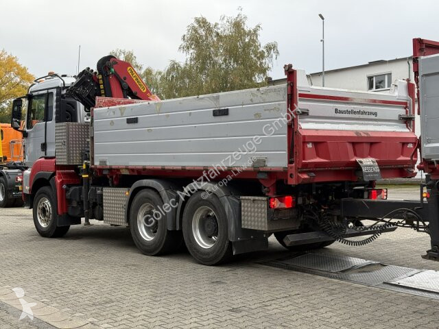 MAN TGS 26.510 6x4 Kipper Kran Palfinger PK...