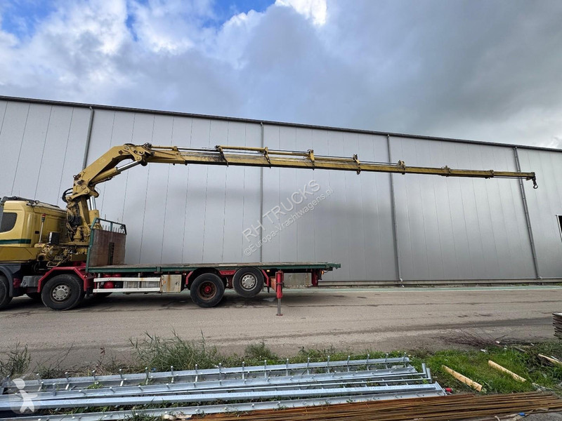 Kamion Scania G 8X2 + HIAB 700 E-8 + REMOTE...