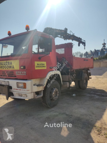 Steyr tipper truck