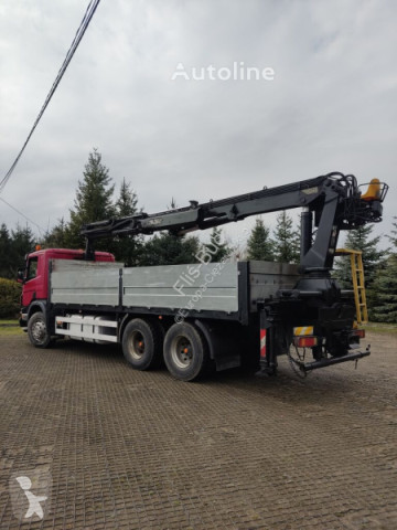 Scania flatbed truck