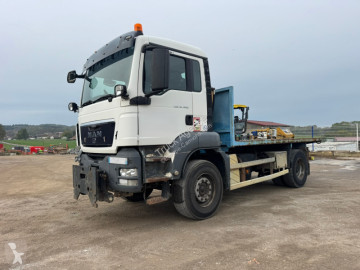 MAN hook arm system truck