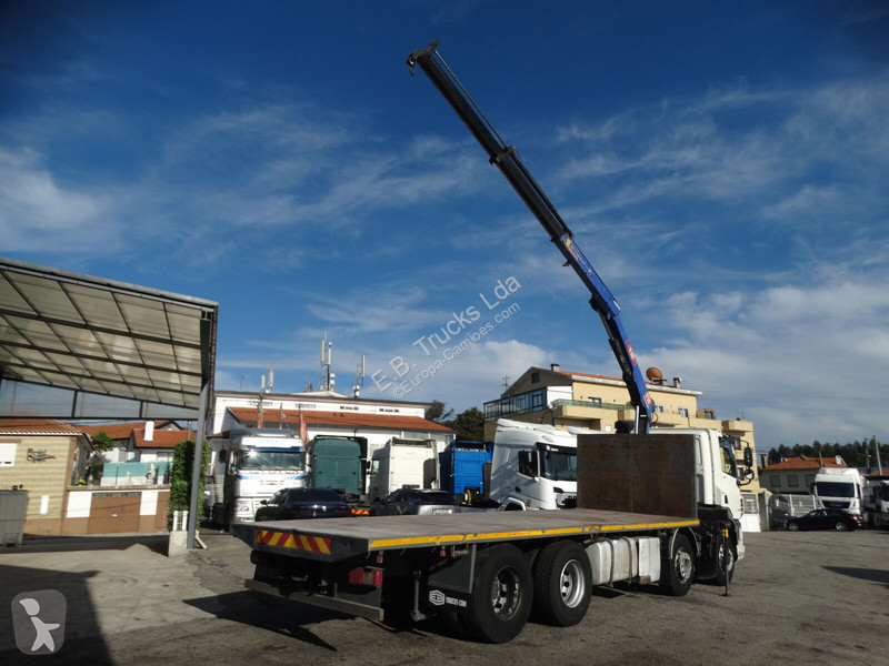 Kamion DAF 430 FAC, 8X2, GRUA PM12