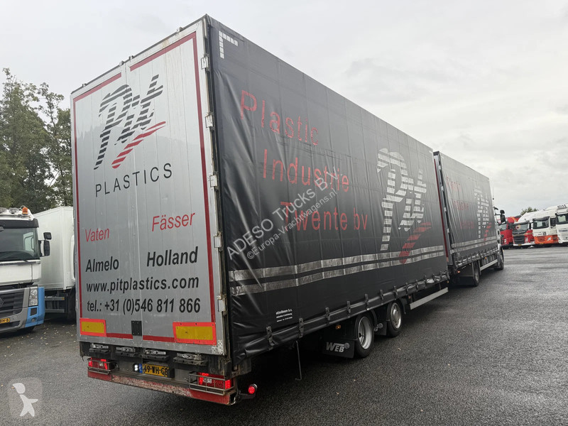 Kamion Scania 360 Topline + Webtrailer, 123m3