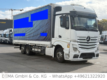 Mercedes tarp truck