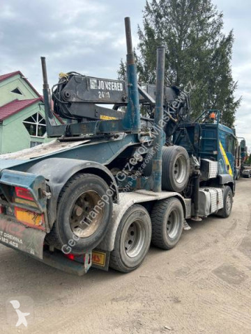 MAN timber trailer truck