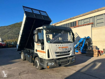 Iveco three-way side tipper truck