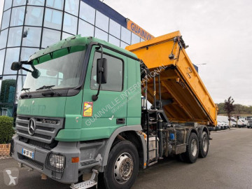 Mercedes two-way side tipper truck