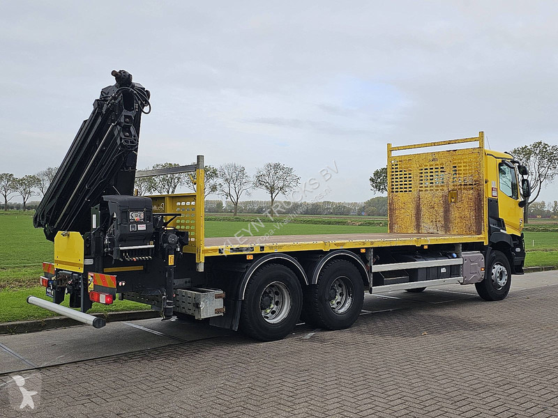 Renault C 380 6X4 HIAB 188ES4 truck