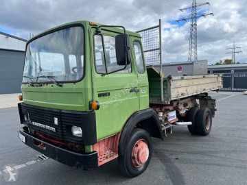 Magirus-Deutz three-way side tipper truck