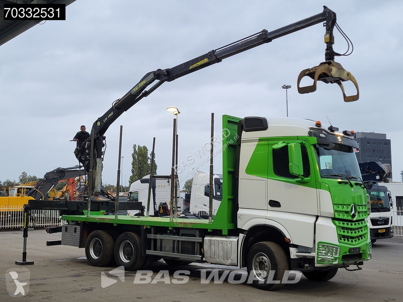 Kamion Mercedes 3358 6X4 TAJFUN LIV 190Z Crane...