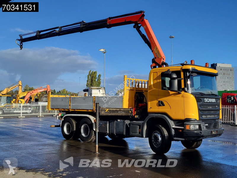 Kamion Scania 440  6X4 Palfinger PK18002 EH...