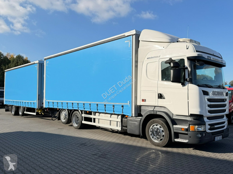 Kamion Scania R410 bez EGR Zabudowy Wecon 120m...
