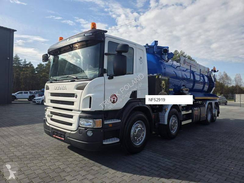 Vrachtwagen Scania LARSEN FlexVAC 311P Vacuum...