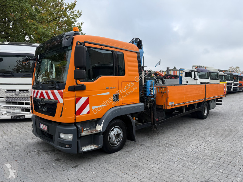 Teherautó MAN TGL 12.250 4X2 BL Kran MKG 116 a2